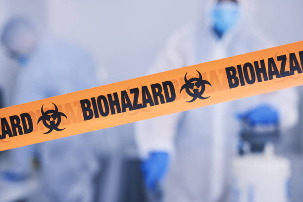 Professional Infectious Disease Decontamination technician working in Cashion, AZ
